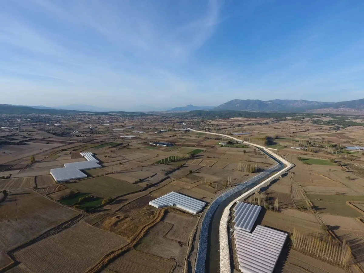 Burdur Gölhisar Dalaman Çayı Taşkın Koruma Tesisi