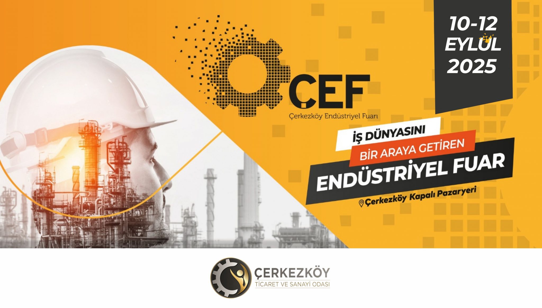 Çerkezköy Ticaret ve Sanayi Odası Fuarındayız...